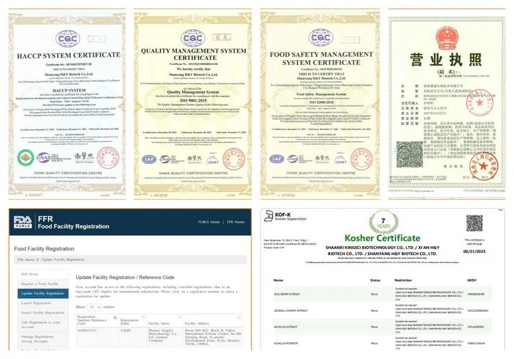Certifications Certifications